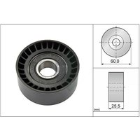 Ina Vauxhall And Opel Vivaro Ribbed Auxillary Drive Belt Guide Pulley | 532024310 | GSF Car Parts