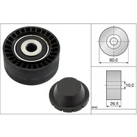 Ina Citroen Berlingo Multispace Ribbed Auxillary Drive Belt Guide Pulley | 532033110 | GSF Car Parts