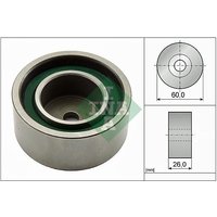 Ina Vauxhall And Opel Movano Ribbed Auxillary Drive Belt Guide Pulley | 532036720 | GSF Car Parts