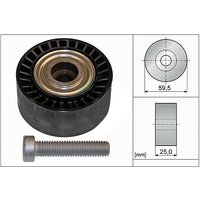 Ina Peugeot Partner Combi Ribbed Auxillary Drive Belt Guide Pulley | 532043310 | GSF Car Parts