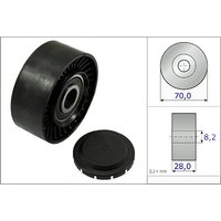 Ina Volkswagen Crafter Ribbed Auxillary Drive Belt Guide Pulley | 532046810 | GSF Car Parts