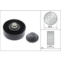 Ina BMW X1 Ribbed Auxillary Drive Belt Guide Pulley | 532051210 | GSF Car Parts