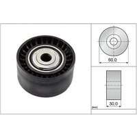 Ina Vauxhall And Opel Movano Ribbed Auxillary Drive Belt Guide Pulley | 532053410 | GSF Car Parts
