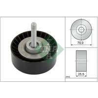 Ina Ford Ranger Ribbed Auxillary Drive Belt Guide Pulley | 532065210 | GSF Car Parts