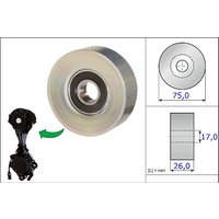 Ina Mini Clubman Ribbed Auxillary Drive Belt Guide Pulley | 532067610 | GSF Car Parts