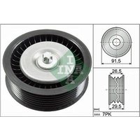 Auxiliary Belt Pulley INA Fits: MERCEDES E300