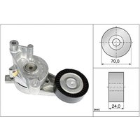 Ina Seat Altea Ribbed Auxillary Drive Belt Tensioner | 534005910 | GSF Car Parts