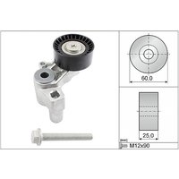 Ina Peugeot Partner Combi Ribbed Auxillary Drive Belt Tensioner | 534010020 | GSF Car Parts