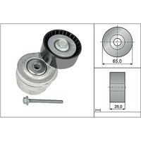 Ina Fiat Stilo Ribbed Auxillary Drive Belt Tensioner | 534010120 | GSF Car Parts