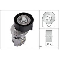 Ina Skoda Fabia Ribbed Auxillary Drive Belt Tensioner | 534012320 | GSF Car Parts