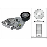 Ina Seat Alhambra Ribbed Auxillary Drive Belt Tensioner | 534013230 | GSF Car Parts