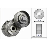 Ina Jeep Cherokee Ribbed Auxillary Drive Belt Tensioner | 534044810 | GSF Car Parts