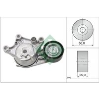 Ina Peugeot Partner Tepee Ribbed Auxillary Drive Belt Tensioner | 534065410 | GSF Car Parts