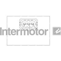 Intermotor Hyundai Accent Camshaft Position Sensor | 17128 | GSF Car Parts