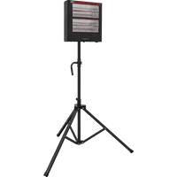 SEALEY Infrared Quartz Heater With Tripod Stand 230V 1.4/2.8Kw | IR28CT | GSF Car Parts