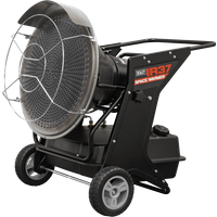 SEALEY Infrared Space Warmer® Kerosene/diesel Heater With Wheels 136, 000Btu/hr | IR37 | GSF Car Parts