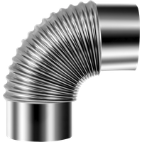 SEALEY Stainless Steel Exhaust/flue 90° Bend For Ir13/ir16 Ø100mm | IREX3 | GSF Car Parts