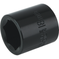 SEALEY Impact Socket 18mm 3/8"sq Drive | IS3818 | GSF Car Parts