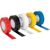 SEALEY Pvc Insulating Tape 19mm X 20M Mixed Colours Pack Of 10 | ITMIX10 | GSF Car Parts