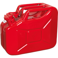 SEALEY Jerry Can 10L - Red | JC10 | GSF Car Parts