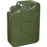 SEALEY Jerry Can 20L - Green | JC20G | GSF Car Parts