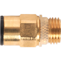 SEALEY Brass Superthread Straight Adaptor 8mm X 1/4"bsp Pack Of 2 (John Guest Speedfit® - Rm10812) | JGBC814 | GSF Car Parts