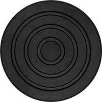 SEALEY Safety Rubber Jack Pad - Type A | JP04 | GSF Car Parts