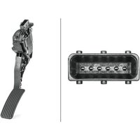 Accelerator Position Sensor Hella Fits: VAUXHALL ASTRA Mk VI (J) GTC (P10)