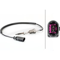 Exhaust Gas Temperature Sensor Hella Fits: VW TRANSPORTER Mk V Platform/Chassis (7JD, 7JE, 7JL, 7JY, 7JZ,