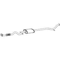 A2A Kia Picanto Middle Box/silencer | GSF Car Parts