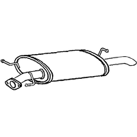 A2A Kia Rio Rear Box/silencer | GSF Car Parts