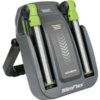 SEALEY Rechargeable Floodlight/folding Inspection Light Docking Station Kit | LED1801K | GSF Car Parts