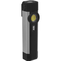 SEALEY Rechargeable Aluminium Pocket Light With Uv 3W Cob & 1W Smd Led | LED220UV | GSF Car Parts