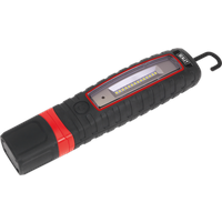 SEALEY Rechargeable 360° Inspection Light 8W & 3W Smd Led Black Lithium-Ion | LED360 | GSF Car Parts