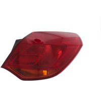 Rear Lamp - W16w X 2 W5w X 2 - Rear Right Hand - Single - Red; Amber Indicator - Outer (wing); Excl. Bulbs & Bulb Holder TRUPART Fits: VAUXHALL ASTRA