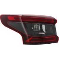 Rear Lamp - Led Type; Led Py21w - Rear Left Hand - Single - Dark Red With Smoked Indicator - Outer (wing); Excl. Py21w Bulb & Bulb Holder TRUPART Fits: NISSAN QASHQAI