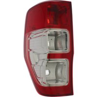 Rear Lamp - W21/5w Wy21w W21w - Rear Left Hand - Single - Red With Clear Indicator - Excl. Bulbs & Bulb Holder TRUPART Fits: FORD RANGER