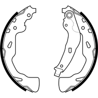 Delphi Rear Brake Shoe Set | LS2176 | GSF Car Parts