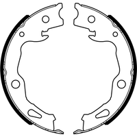 Delphi Rear Handbrake Shoe Set | LS2186 | GSF Car Parts