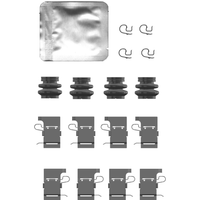 Delphi Toyota Yaris Cross Rear Brake Pad Fitting Kit | LX0732 | GSF Car Parts