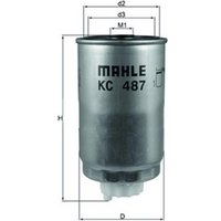 MAHLE Jeep Compass Fuel Filter - Screw-On | KC487 | GSF Car Parts