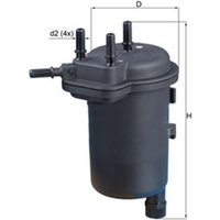 MAHLE Fuel Filter - In-Line | KL430 | GSF Car Parts