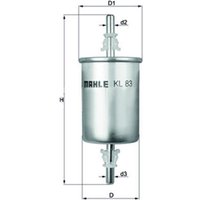 MAHLE Vauxhall And Opel Vectra Fuel Filter - In-Line | KL83 | GSF Car Parts