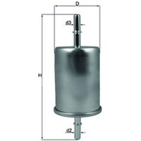 MAHLE Vauxhall And Opel Vectra Fuel Filter - In-Line | KL84 | GSF Car Parts