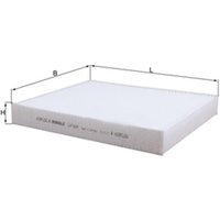 MAHLE Audi A1 Cabin Filter - Particulate Filter | LA809 | GSF Car Parts