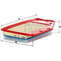MANN Vauxhall And Opel Insignia Air Filter | C35014 | GSF Car Parts