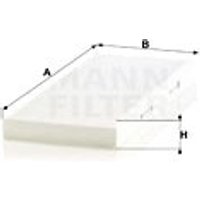 MANN Audi Cabriolet Cabin Filter | CU3955 | GSF Car Parts