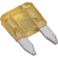 SEALEY Automotive Mini Blade Fuse 20A Pack Of 50 | MBF2050 | GSF Car Parts