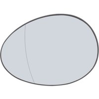 Mirror Glass - Left Hand - Single Fits: Mini MINI 1.6 Clubman