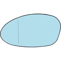 Mirror Glass - Left Hand - Single Fits: BMW 125i 3 E82